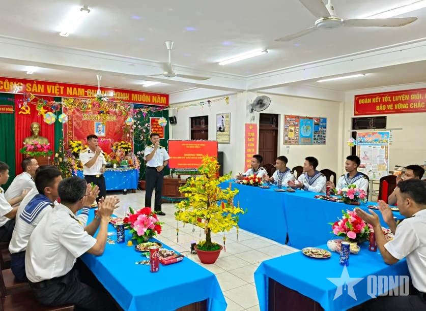 Không khí đón Tết ấm áp ở các đảo thuộc quần đảo Trường Sa